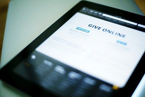 giving online