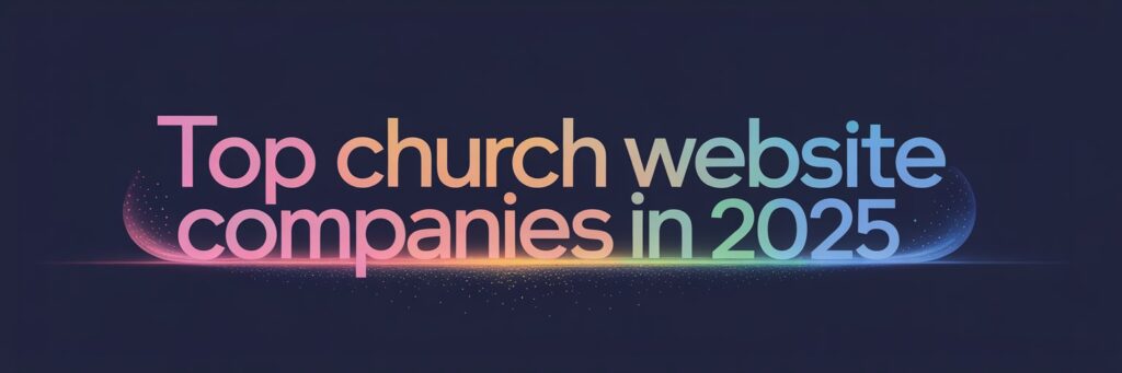 church website companies list