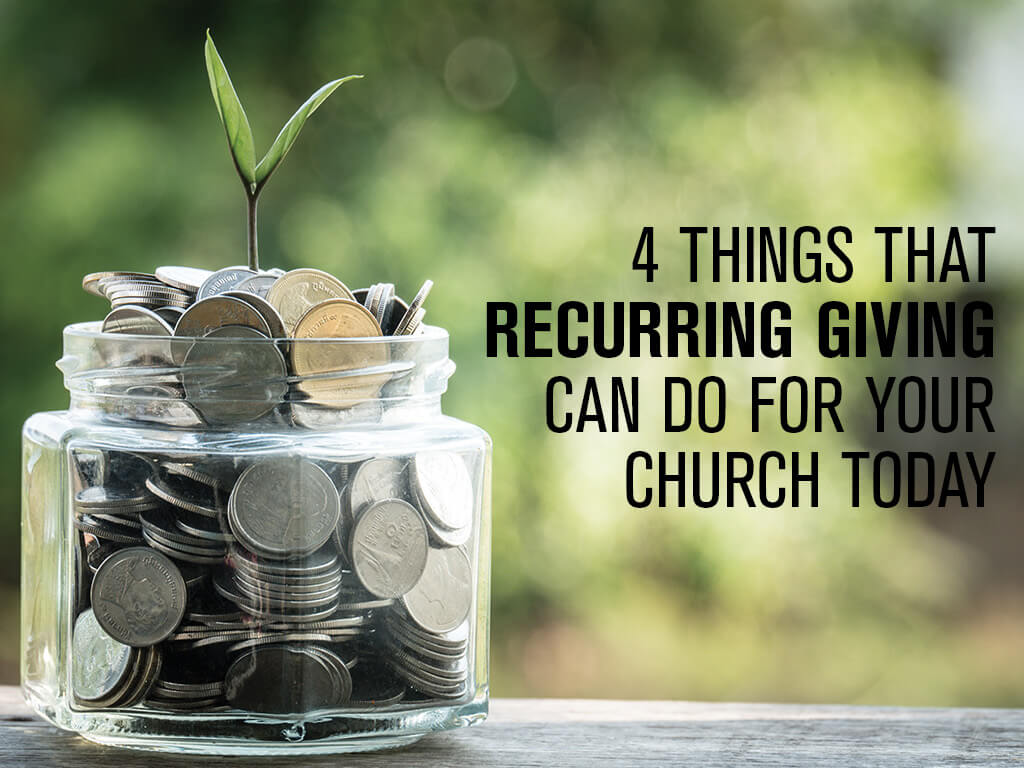 Reoccuring Giving is a great way to maintain ministry year round