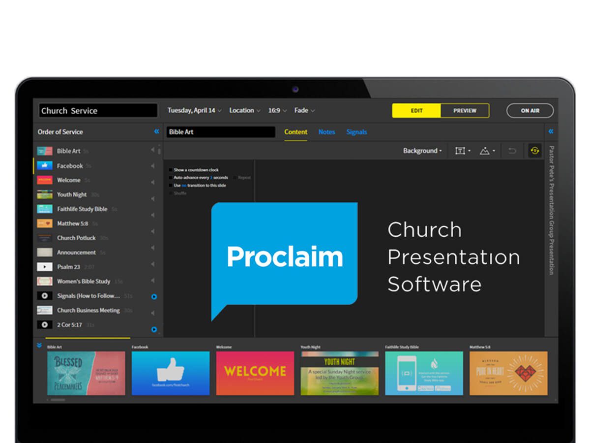 Proclaim Church Presentation Software Review