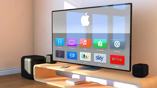 apple tv big screen