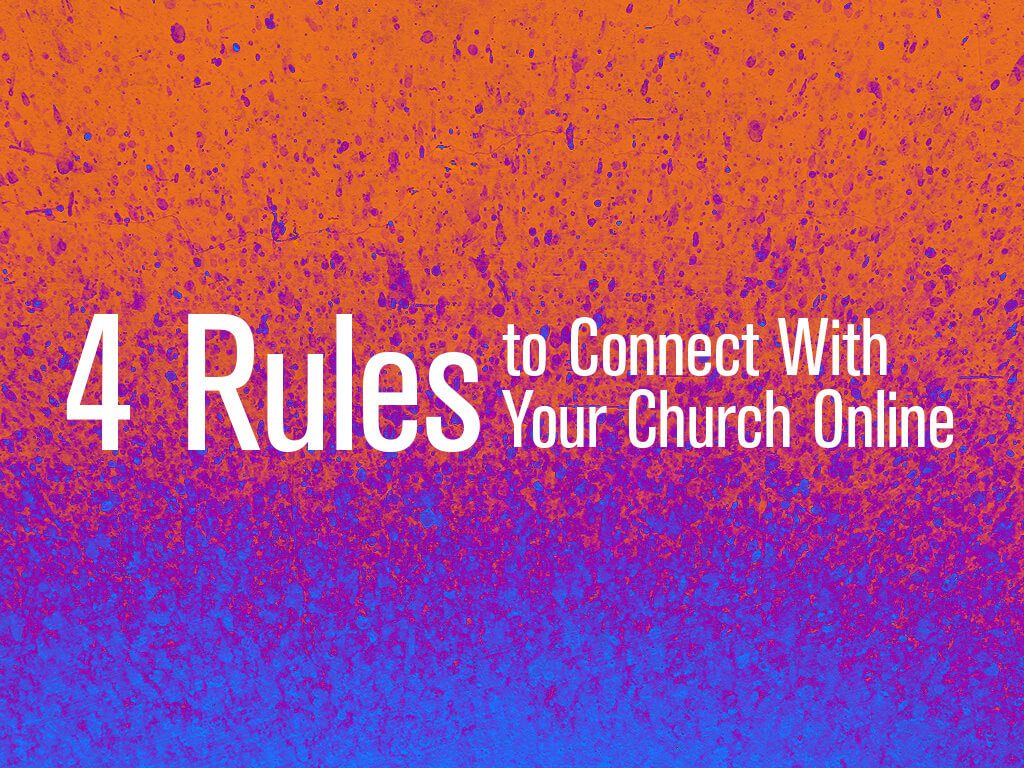 how to connect with your church online