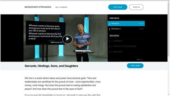 Messenger International Image