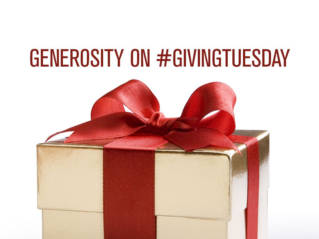 Generosity on Giving Tuesday