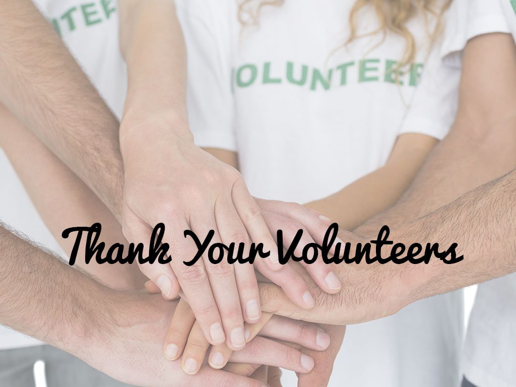 Ways to thank your church volunteers this year