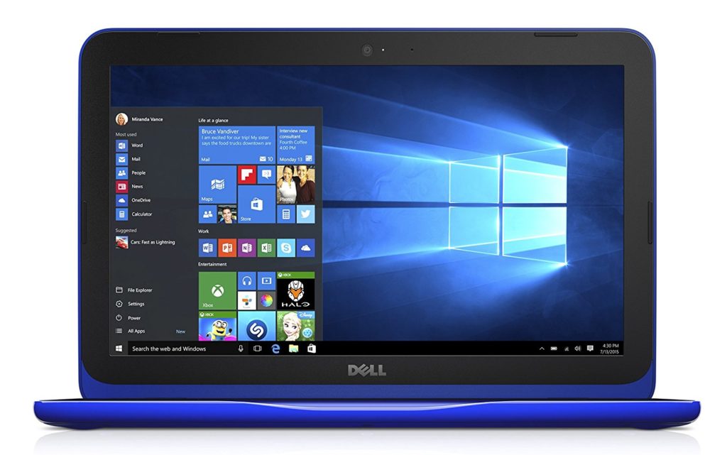 dell inspiron 11 3000 series front