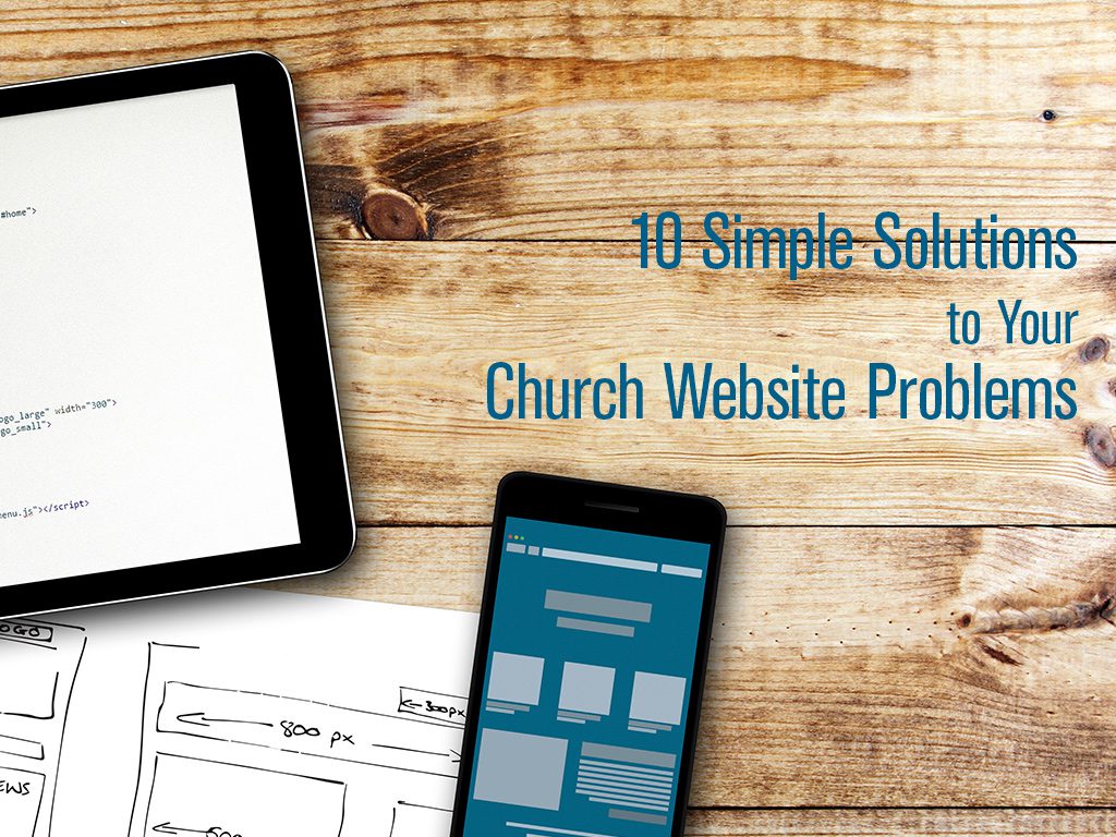 10 Solutions Church Website Problems