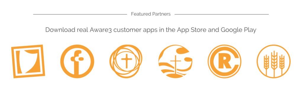 example aware3 church apps