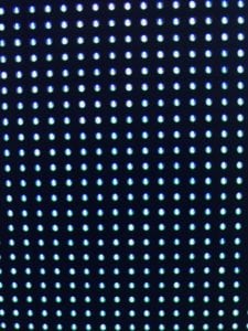 LED wall front close
