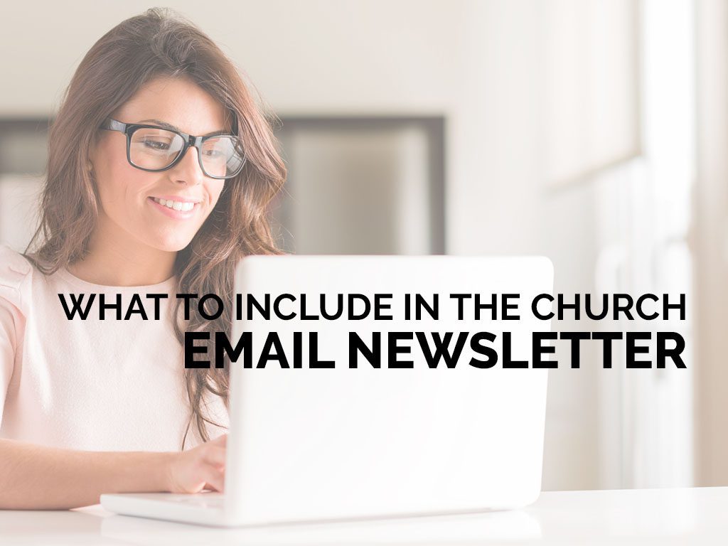 Church Email Newsletter