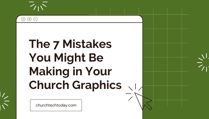 church graphics, social media
