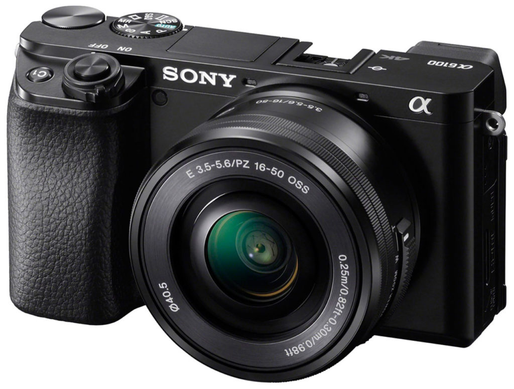 photo of the camera Sony A6100
