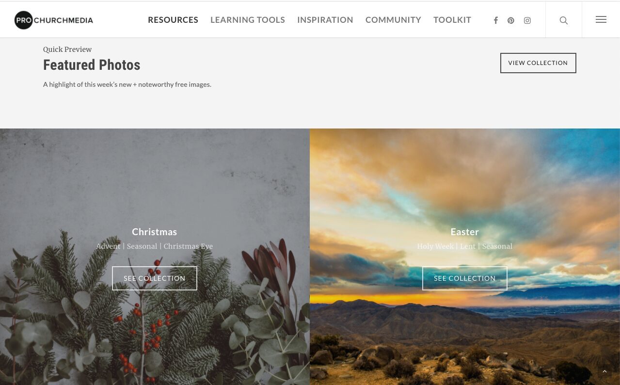 Pro Church Media & Unsplash