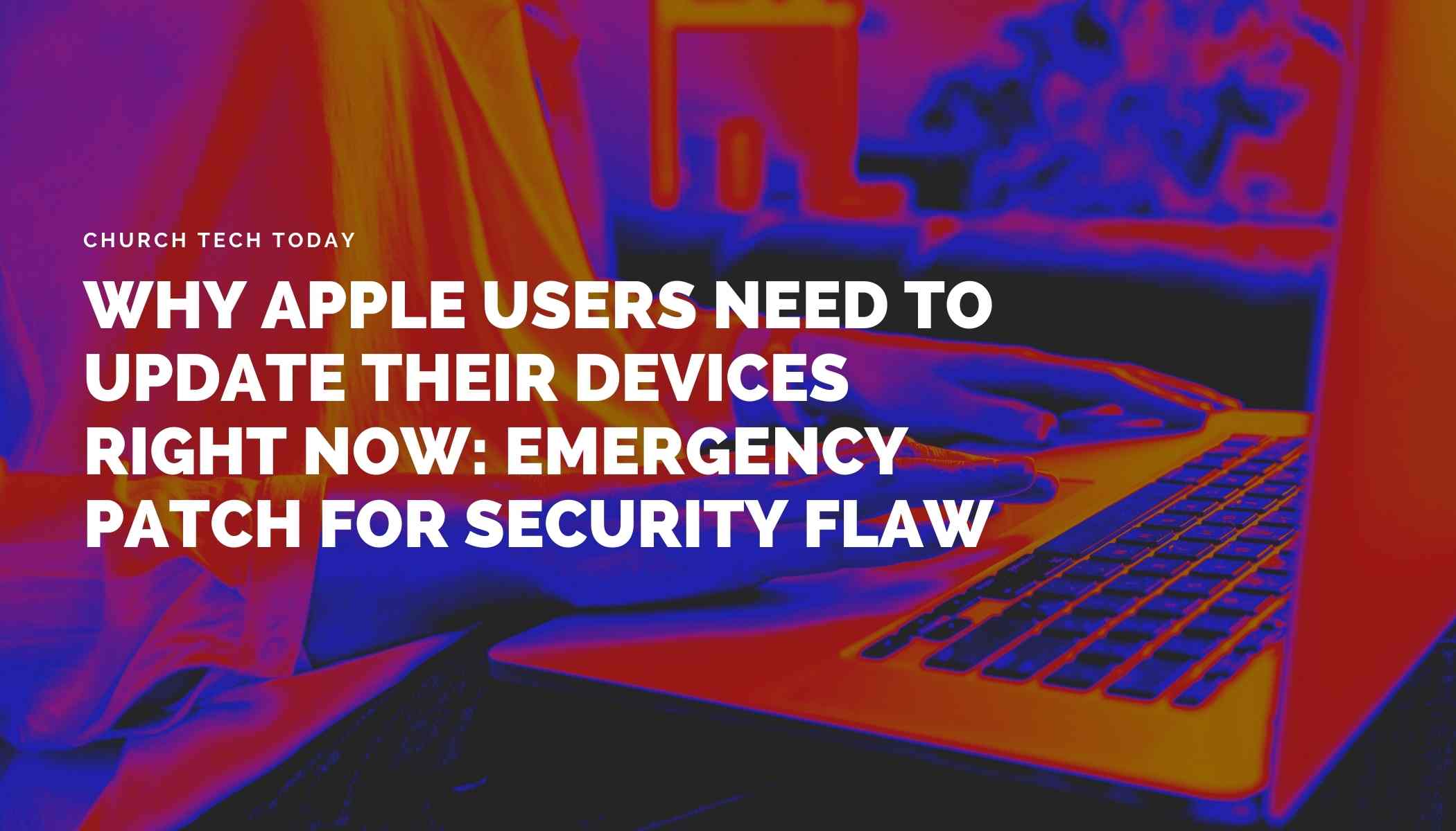 Apple emergency security flaw patch