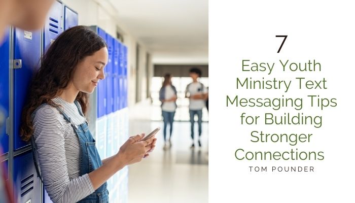 Practical youth ministry texting tips like limiting text quantities and using the kids’ favorite apps.