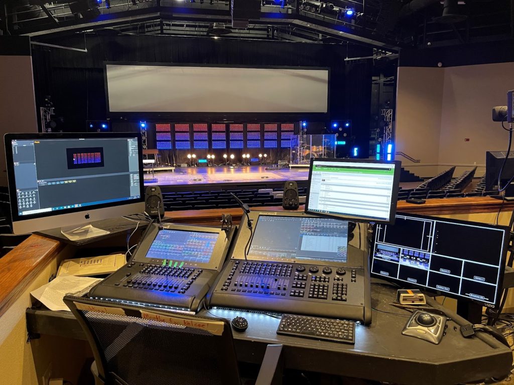 For Jeremiah Trombley from San Antonio’s CityChurch, he has found a solution in the Hog4 Lighting Rig.