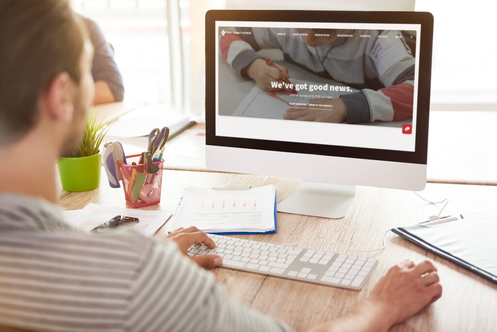 Each of these unique church website examples were built by The Church Co platform.