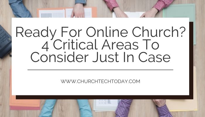 Get ready for online church with these 4 tips.