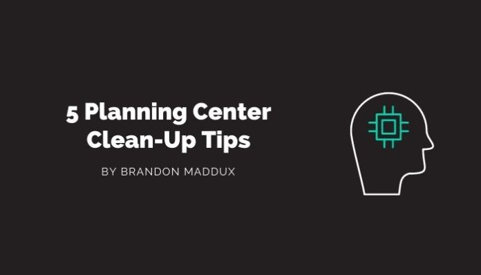 Scheduling routine Planning Center clean-ups will keep your system optimized and make it easy to see who's engaged in your congregation.
