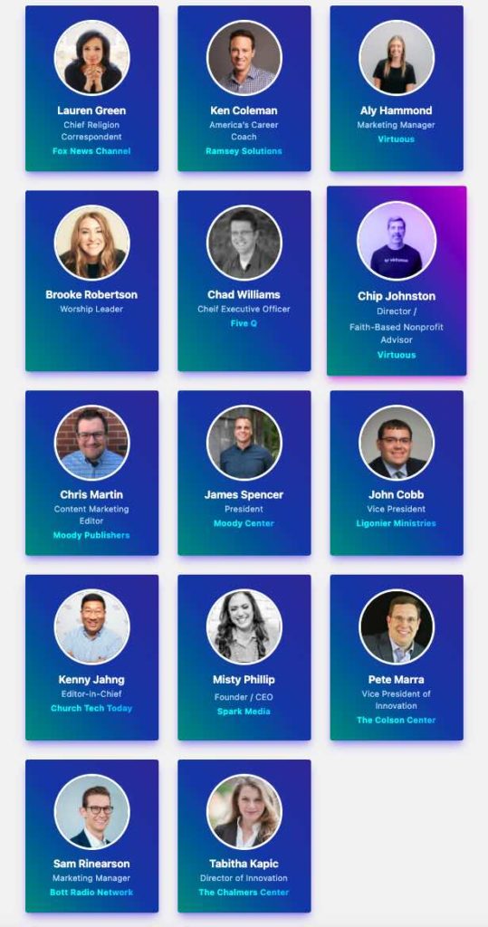 NRB Digital Ministry Summit Speakers