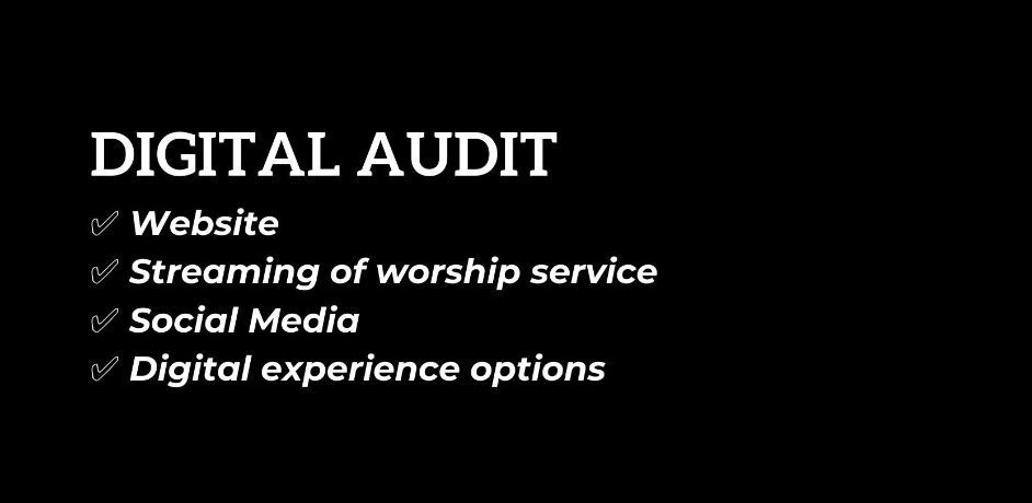 Watch Saddleback Online Pastor Jay Kranda Provide Over-The-Shoulder Church Website Audit 27 digital audit template