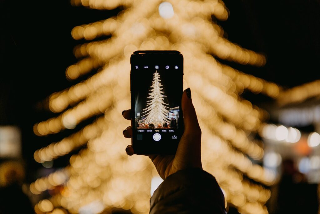 social media video for christmas services