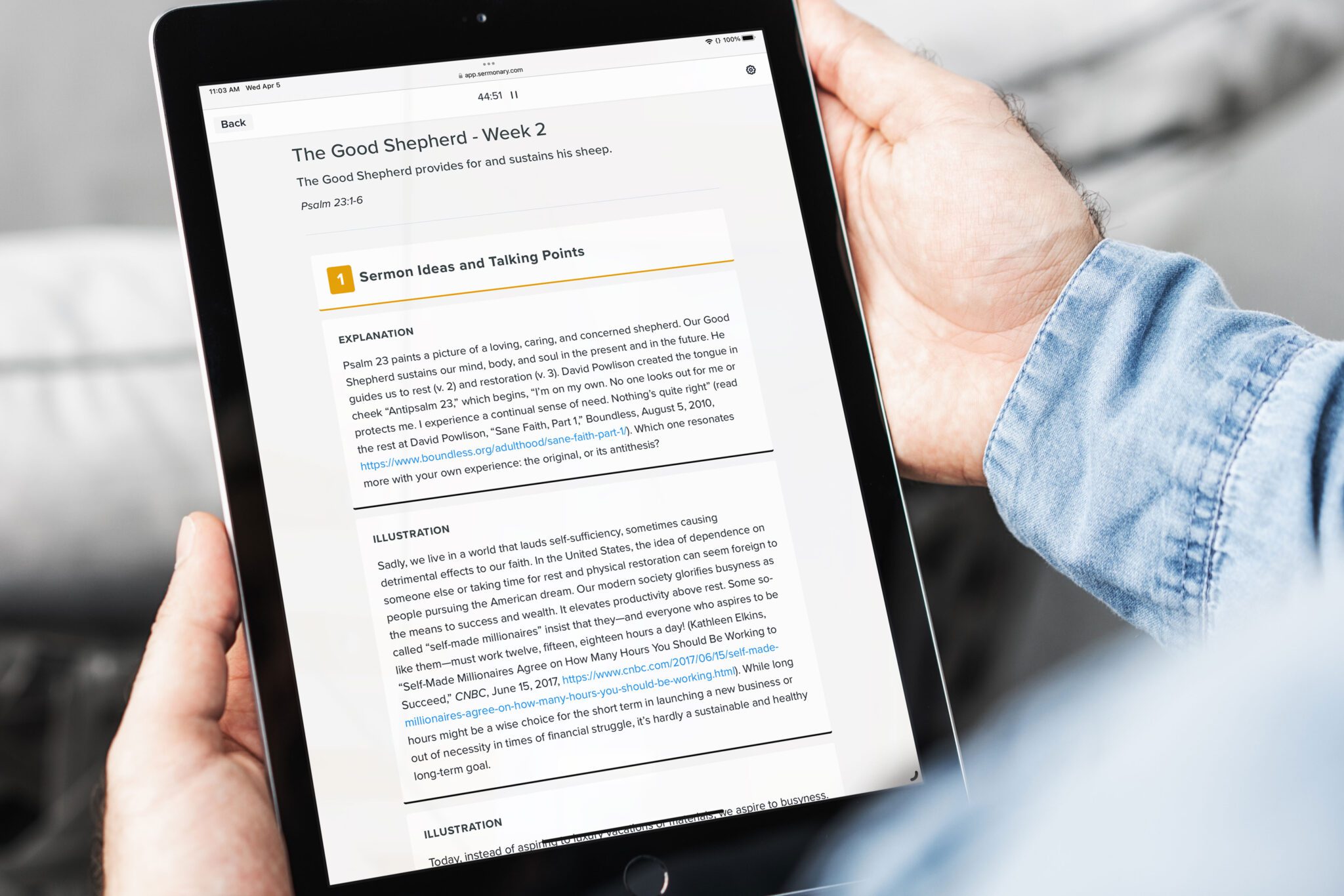 Excel in preaching with an iPad when you learn key ways to make it easier.