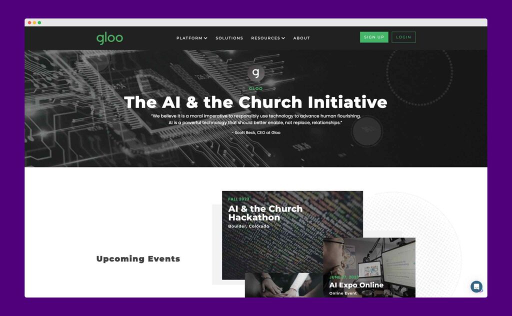 Gloo Shares Vision For Responsible AI By The Church 2 gloo ai kenny jahng