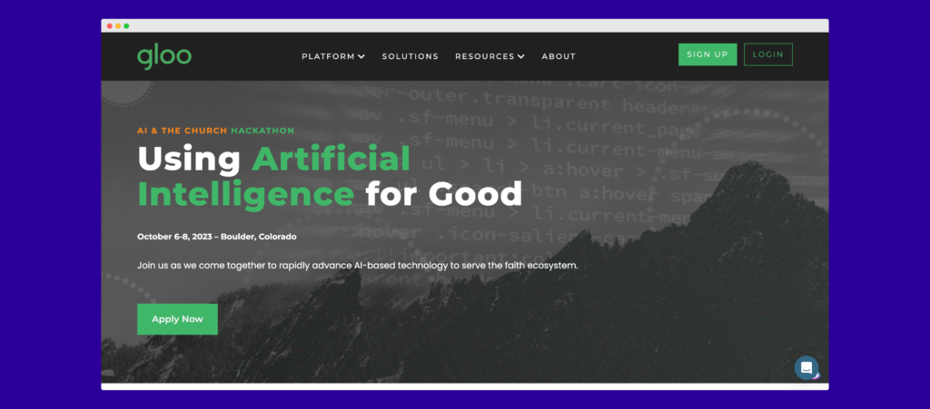 ai hackathon for churches churchtechtoday