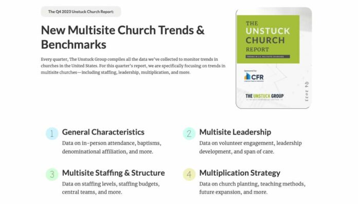 tony morgan unstuck church report church growth