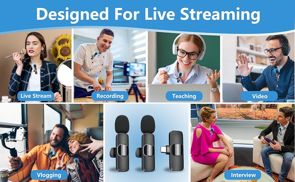 wireless microphone lav mic