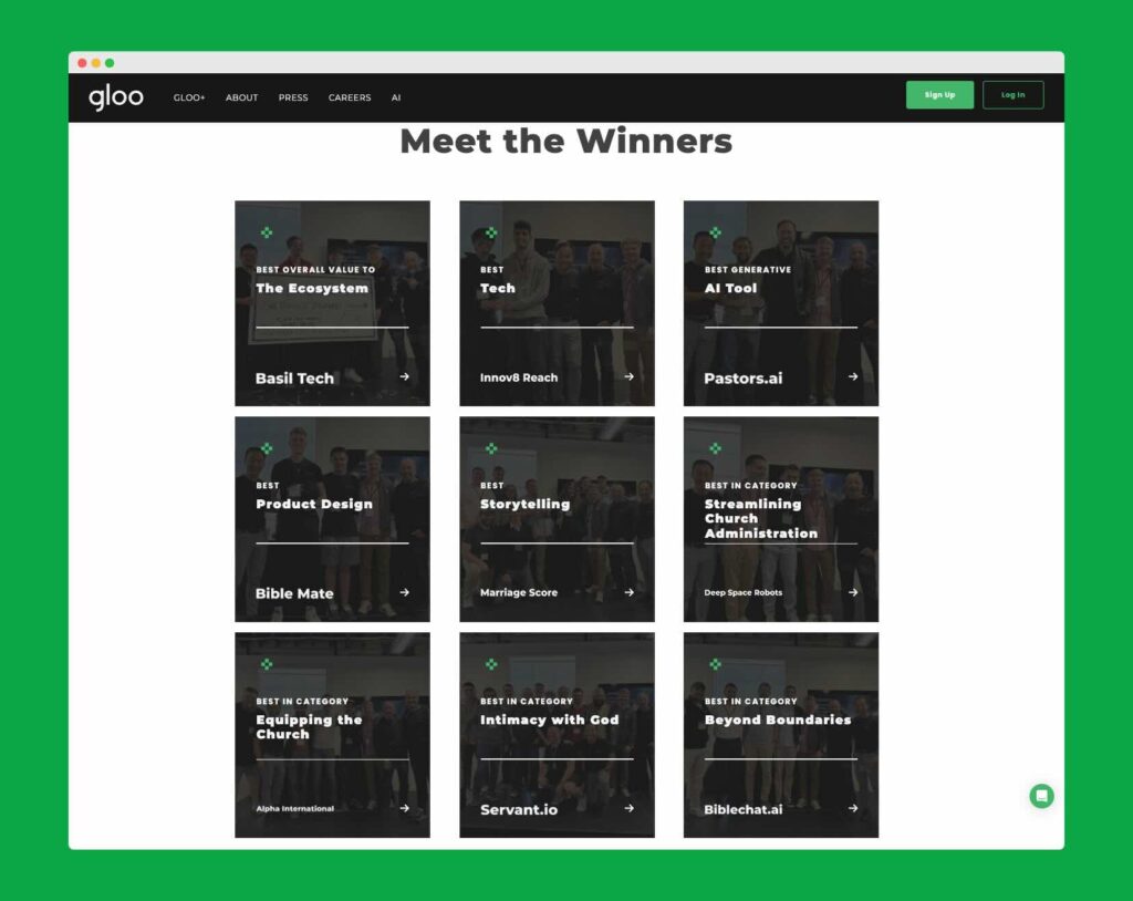 gloo ai hackathon winners
