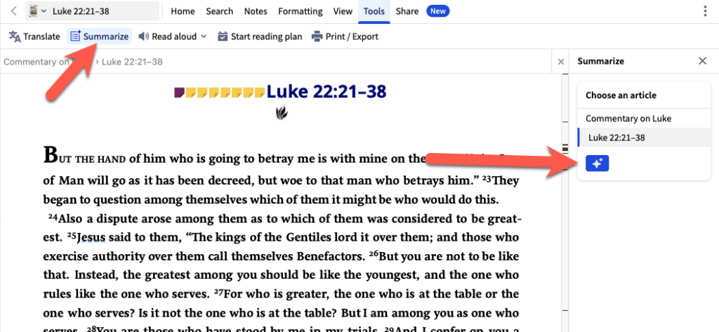 7 summarize commentary