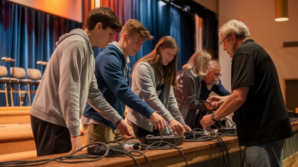 church tech team volunteer recruiting