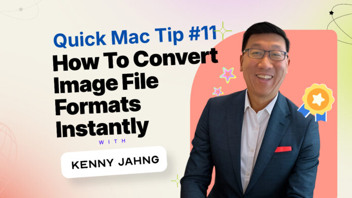 Mac Productivity Tip - image file format conversion