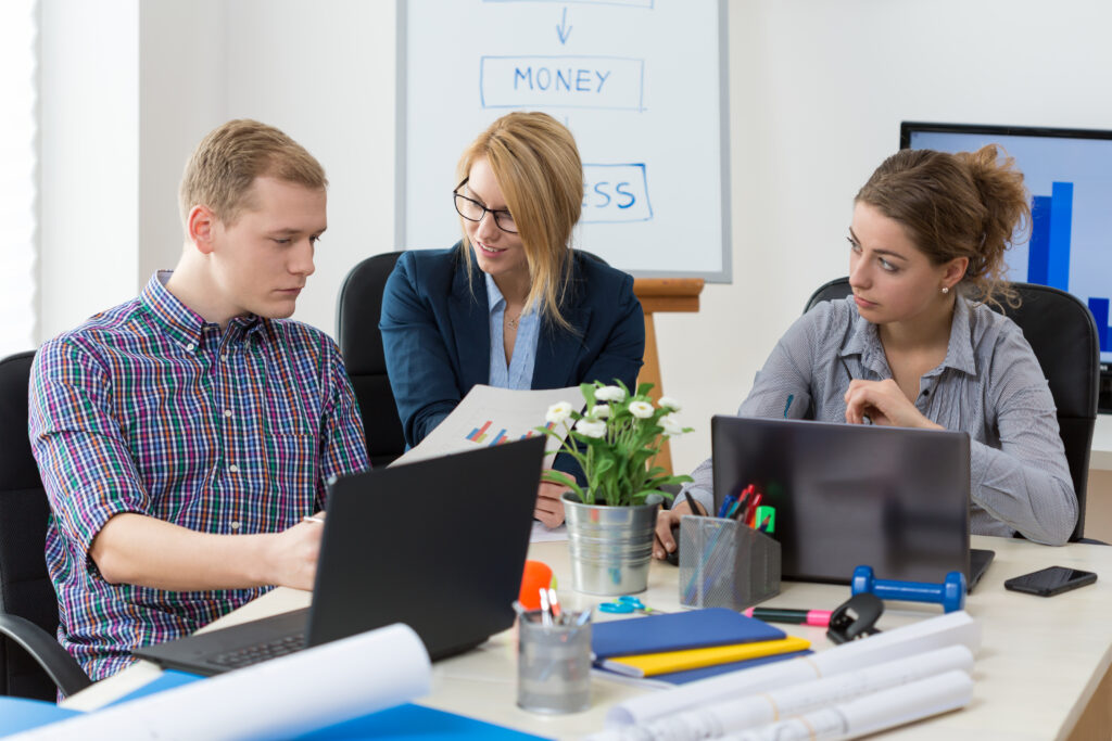 young business team at work 2024 10 22 01 52 59 utc