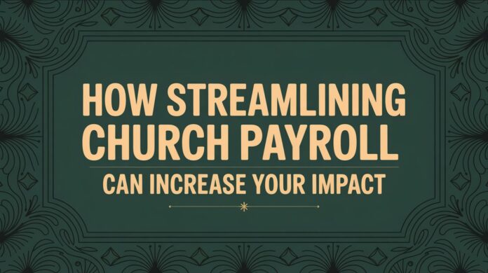 church payroll best practices