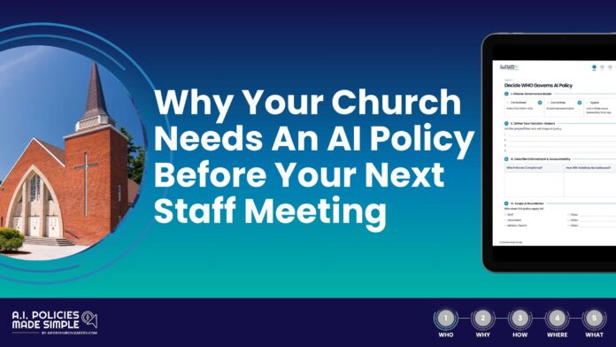 ai policy guide for churches and pastors