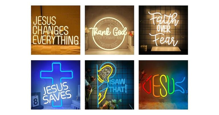 10 Must-See Church Neon Signs For The Office, Sanctuary, Youth Rooms