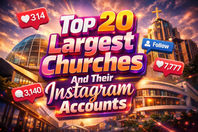 top church instagram accounts list