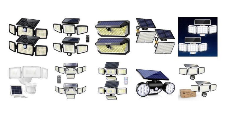 10 Solar Security Flood Lights For Your Church Building